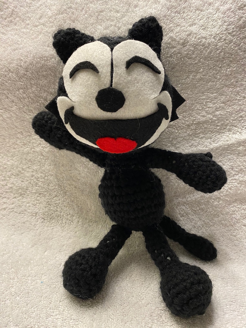 Crochet Felix the Cat PATTERN Etsy