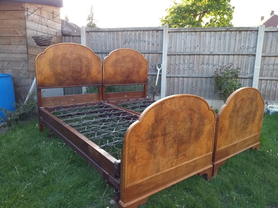 Vintage bed 2024 frames twin