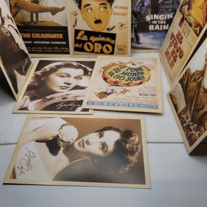 European Film Star Postcards