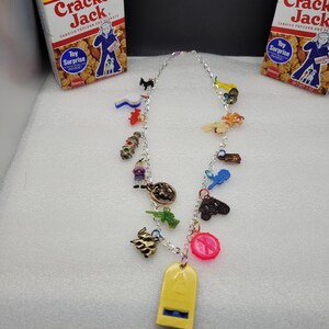 Vintage, Cracker Jack Charm/ Prize Necklace. *FREE SHIPPING!