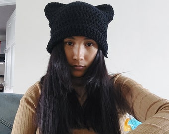 Handmade Ear cat beanie