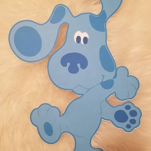 Blues Clues Inspired centerpieces