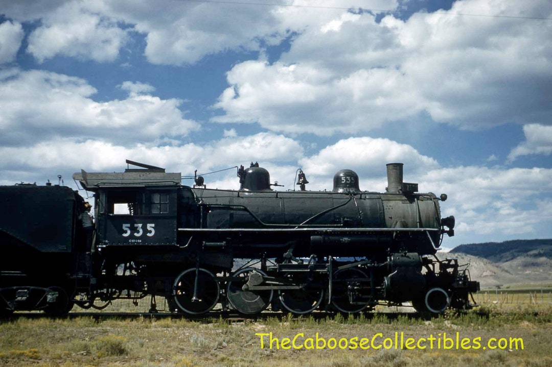 Union Pacific Railroad Engine 535 Rare Vintage Photo Slide 24 - Etsy