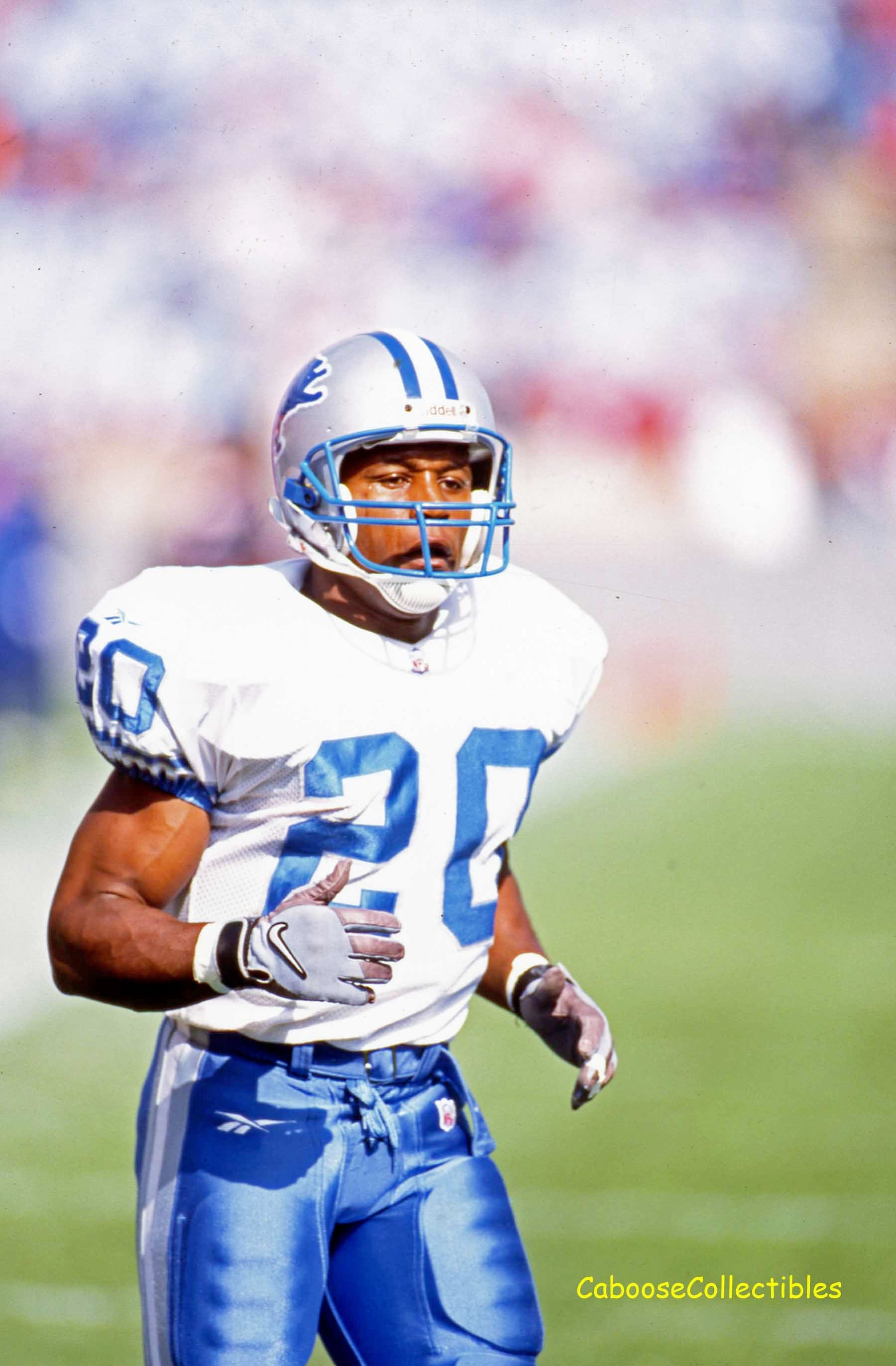 Barry Sanders Detroit Lions 1998 Vintage Photo Slide Original Etsy