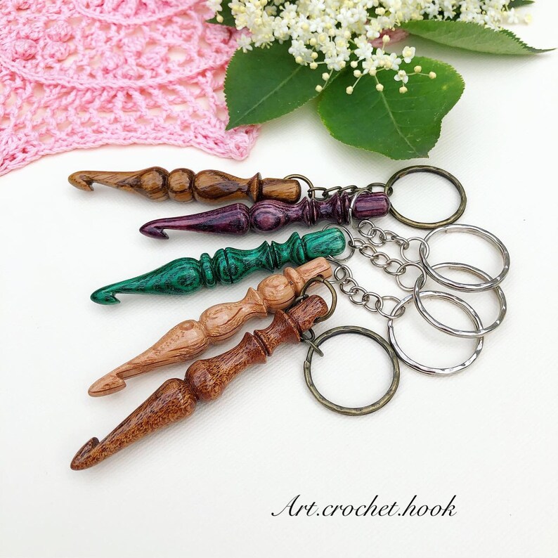 Keychains crocheting hooks Etsy