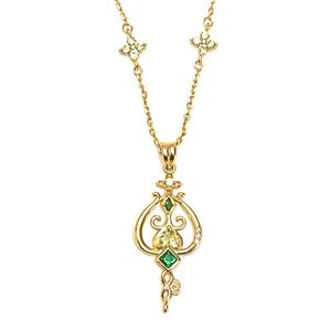 Genshin Inspired: Nahida Key Pendant Necklace