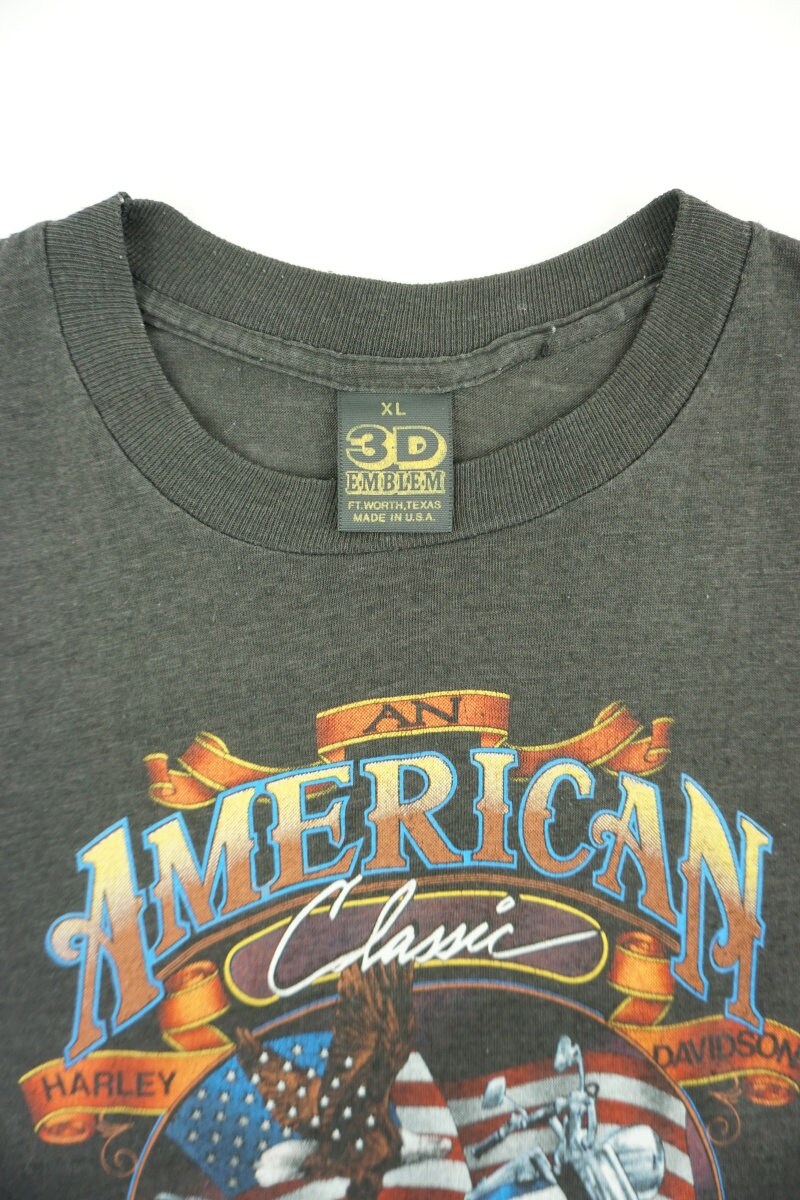 3D Emblem Harley Davidson Vintage T 