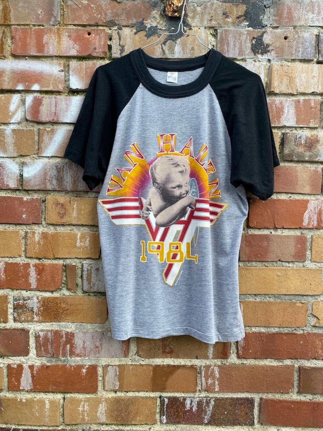1984 Van Halen Smoking Baby Album Vintage Tshirt / True Etsy