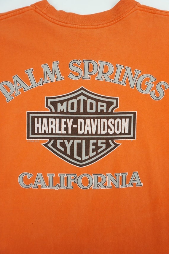 1998 Harley Davidson Palm Springs Logo Vintage Sh… - image 5