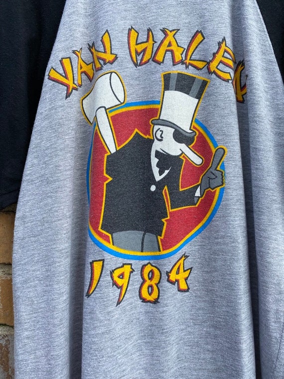 1984 Van Halen Smoking Baby Album Vintage TShirt / T… Gem