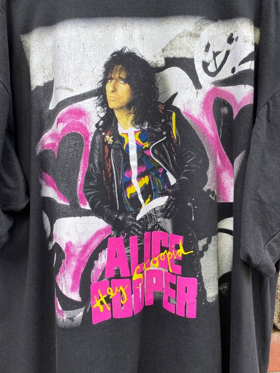 1991 Alice Cooper Hey Stoopid Album Vintage T-Shi… - image 3