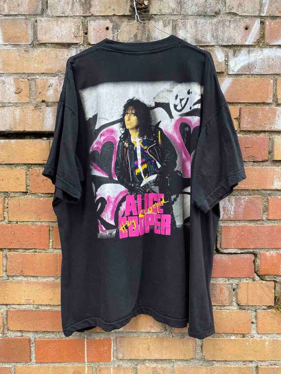 1991 Alice Cooper Hey Stoopid Album Vintage T-Shi… - image 2