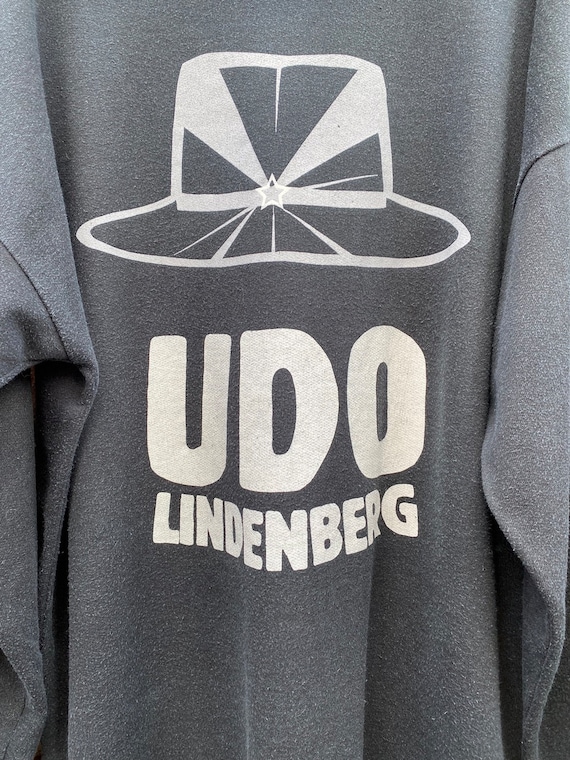 1980s Udo Lindenberg Vintage Sweatshirt / origina… - image 3