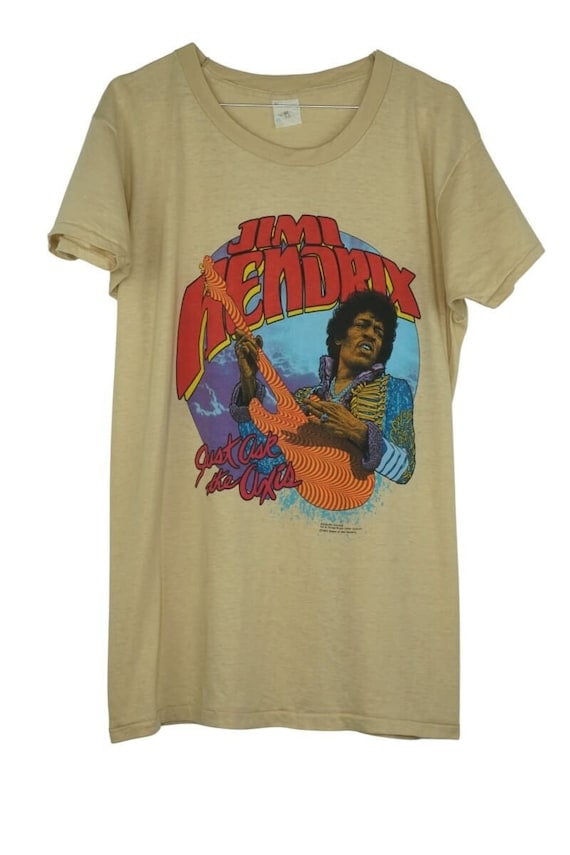 1985 Jimi Hendrix Just ask the Axis Song Vintage T
