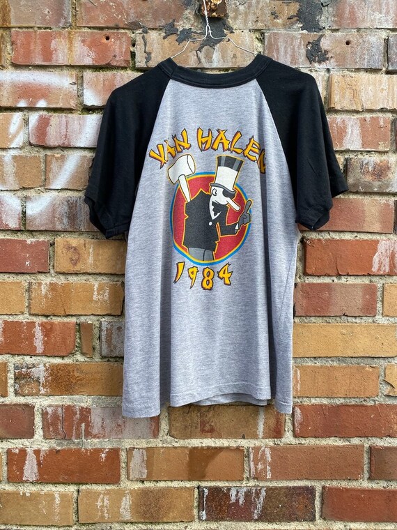 1984 Van Halen Smoking Baby Album Vintage TShirt / T… Gem