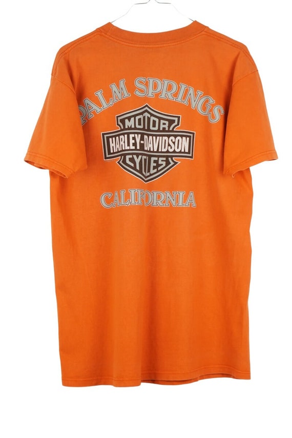1998 Harley Davidson Palm Springs Logo Vintage Shirt … - Gem