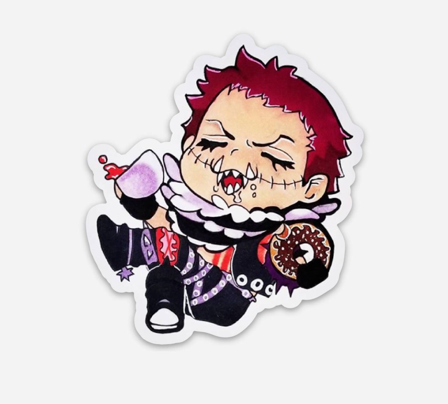 Charlotte Katakuri One Piece Wanted - One Piece - Sticker