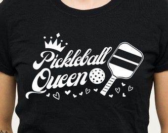 Pickleball Queen Svg, Pickleball Queen Png, Pickleball Svg, Digital Download File, Pickleball T-Shirt and Pickleball Mug