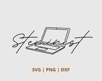 Steminist SVG PNG, Women in Stem - Science, Technology, Engineer, Math Shirt, Gift for STEM Student and Teacher, Svg File for Cricut