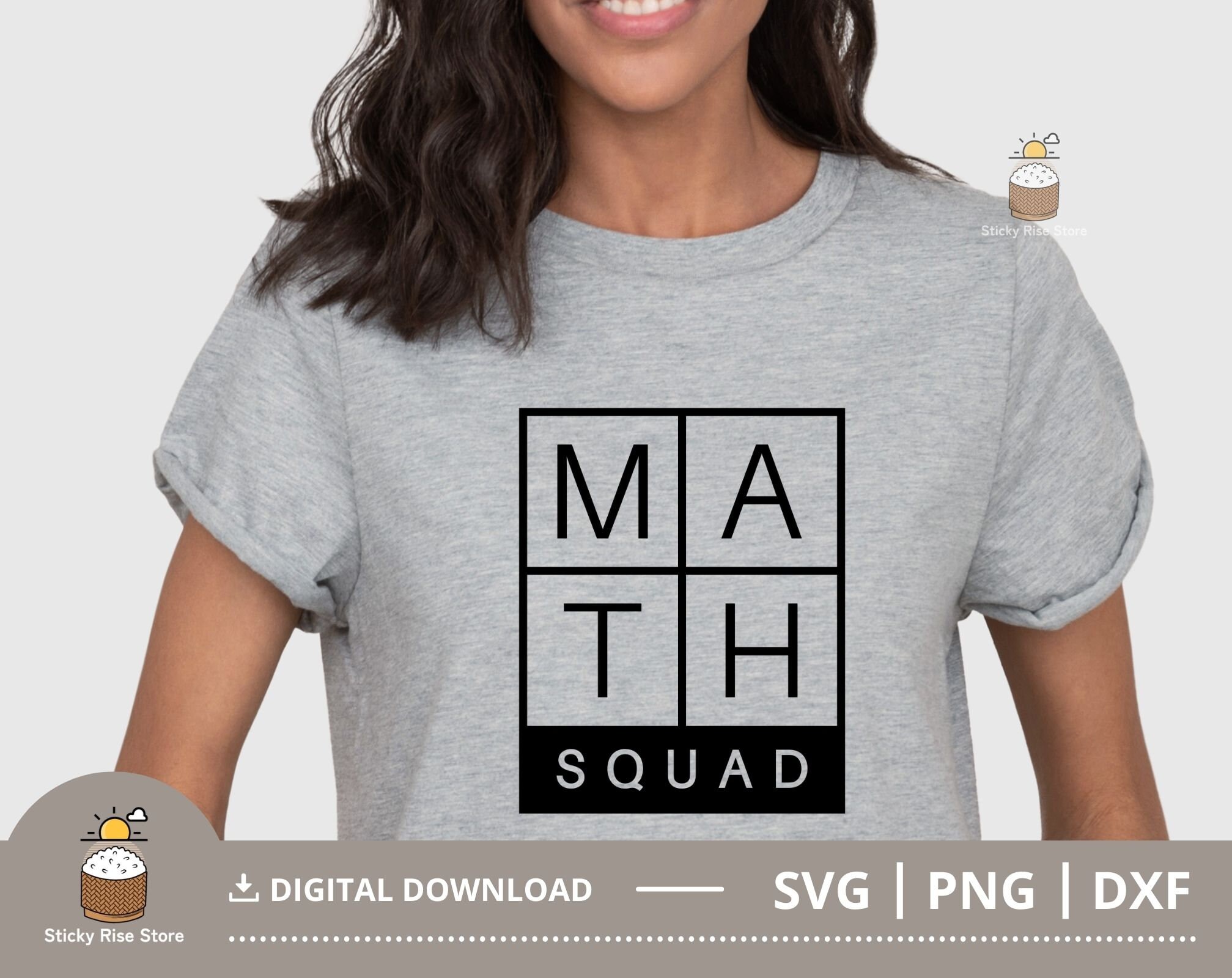 Math Squad SVG PNG, Math Teacher Svg, Math Teacher Shirt, Gift for ...