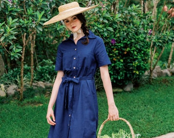 ★関税送料無料 Belted Linen Shirtdress il_340x270.6080641141_52y9.jpg