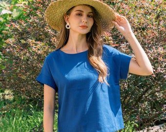 Linen tee