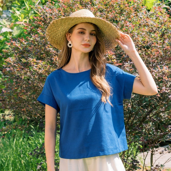 Linen tee