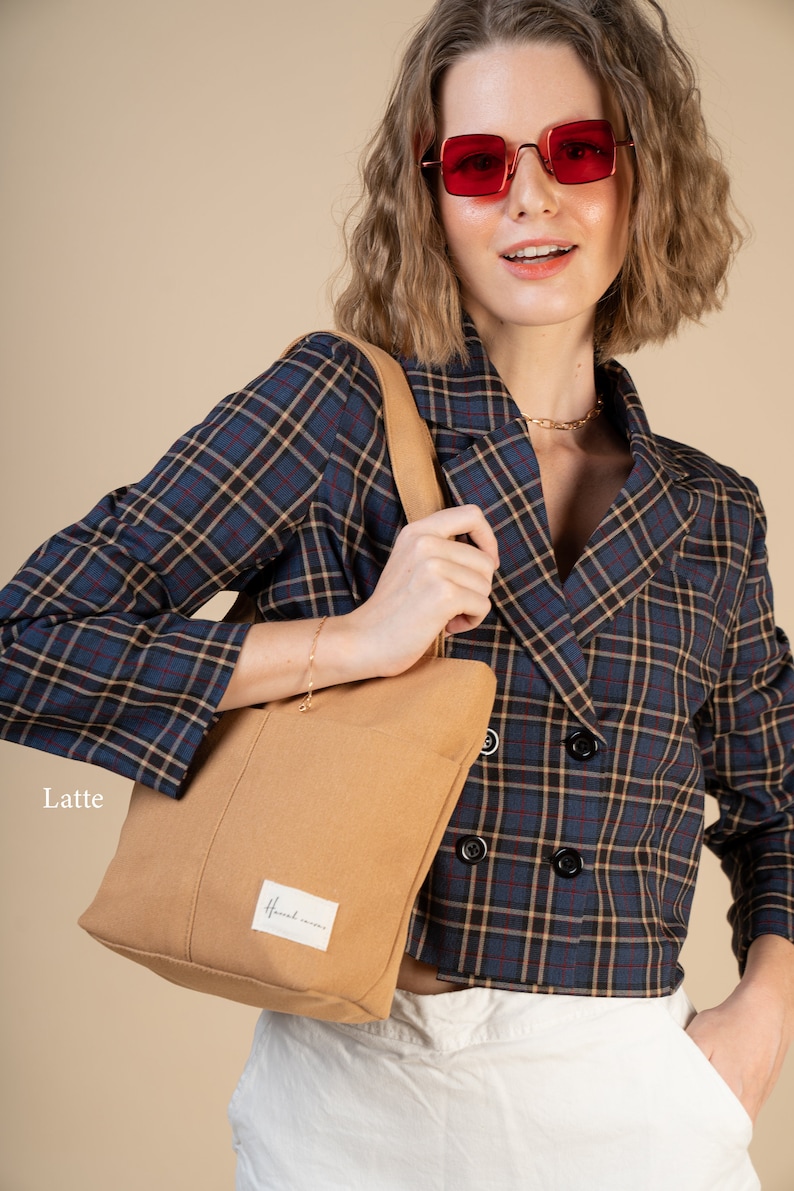 Kella Canvas Tote Bag Mini Tote Bag Woman Tote Bag Teens Etsy Canada