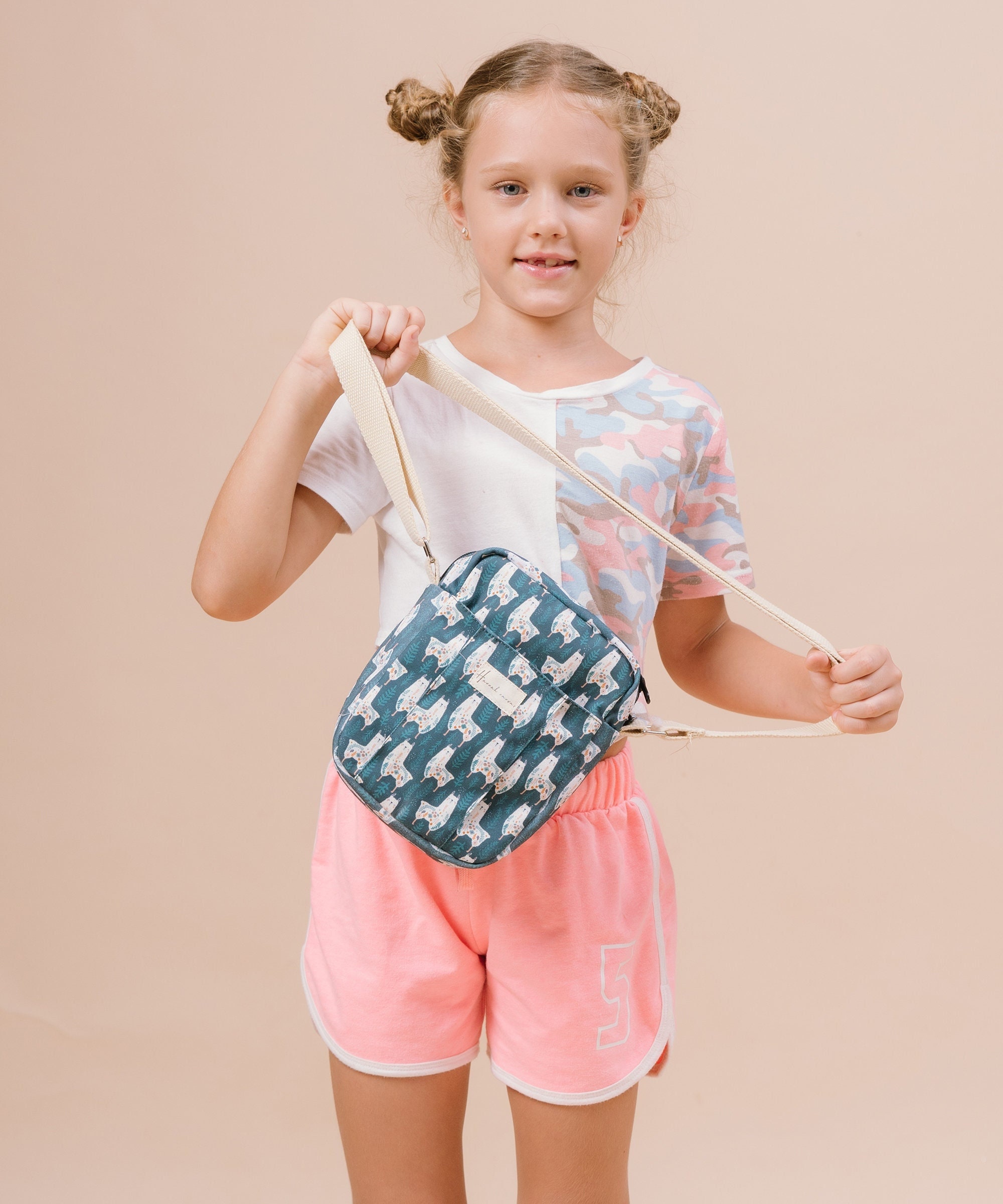 Bolley Joss Little Girl Crossbody Purse Cute Fashion Leather Mini Shoulder  Saddle Bag Toddler Handbag with Chain