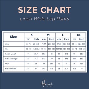Linen Long Pants Wide Leg Pants Linen Clothing for Women image 9