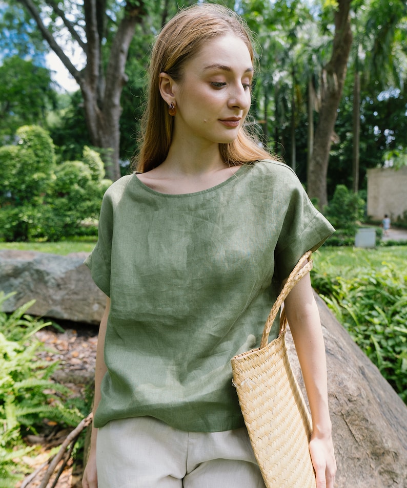 Linen tee image 8