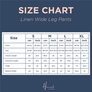 Linen Long Pants Wide Leg Pants Linen Clothing for Women image 10