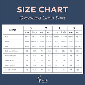 Oversized Linen Shirt Linen Clothing for Women image 9