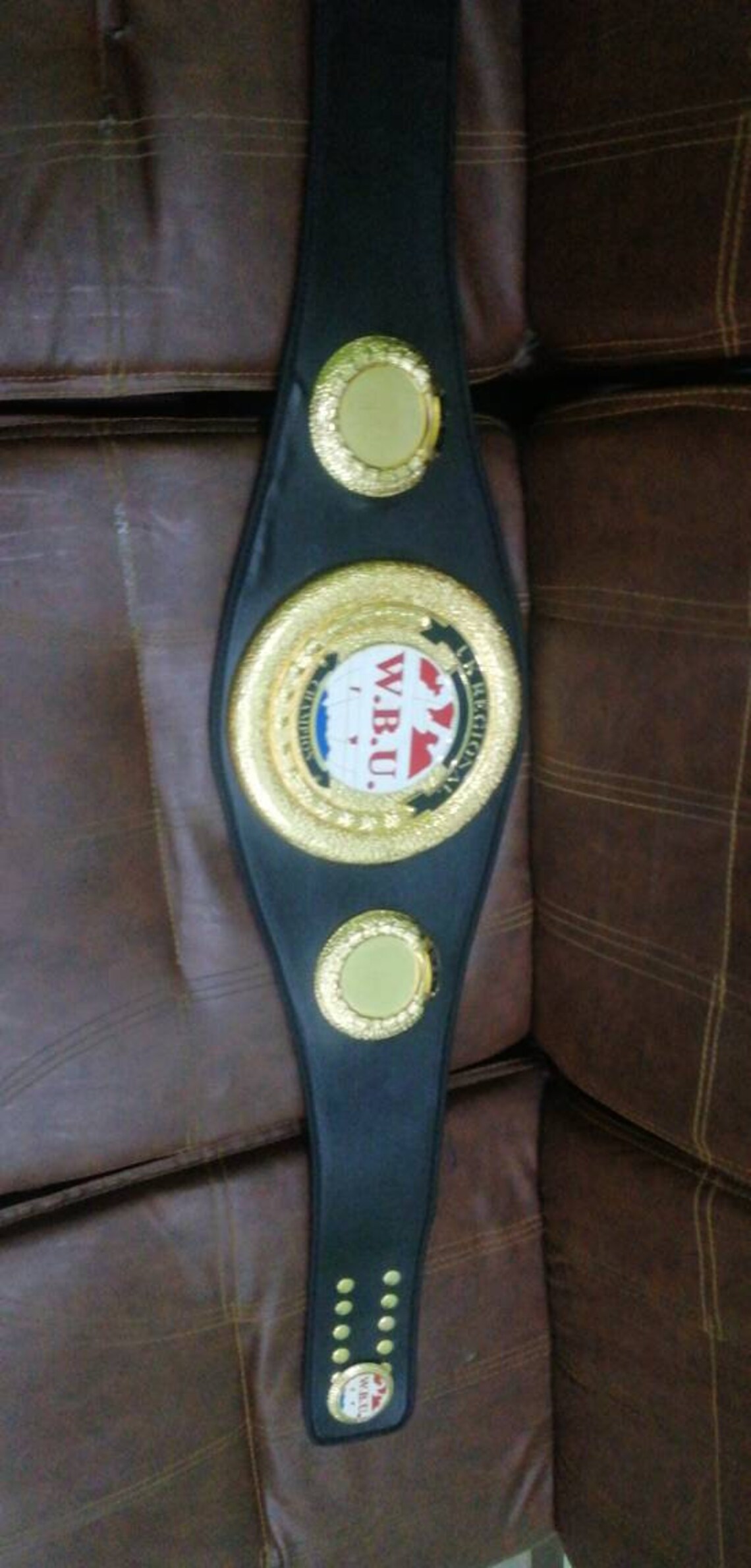 WBU World Boxing Championship Belt.full Size Etsy