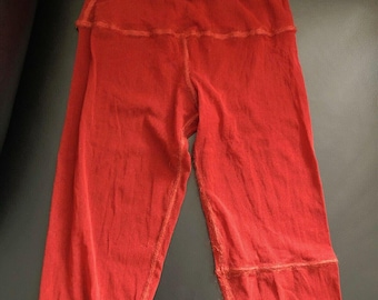 Vintage Jean Paul Gaultier Mesh Tights, Red Mohair Stitching