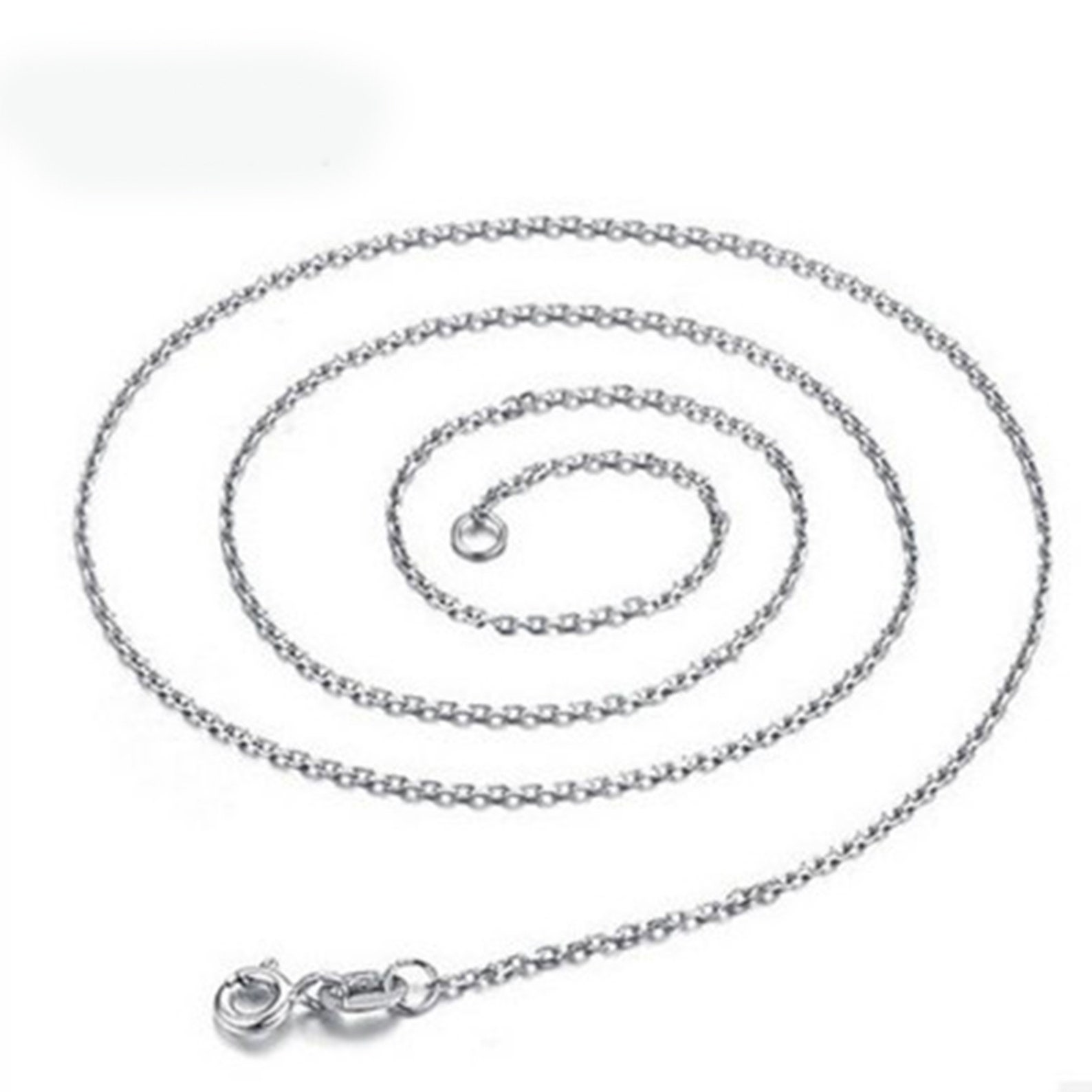 925 Sterling Silver Chain Silver Rope Chain Gold/rose Gold Etsy