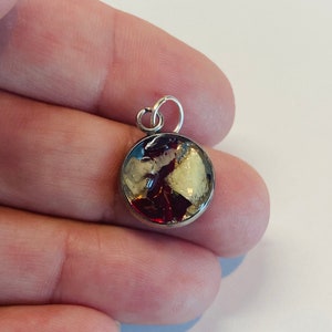 Flower Keepsake Pendant/Funeral Memorial/wedding flowers/Memorial Piece/Ashes