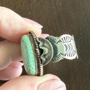 Navajo Gilbert Tomスタンプワーク ボロタイ Navajo Gilbert Tom
