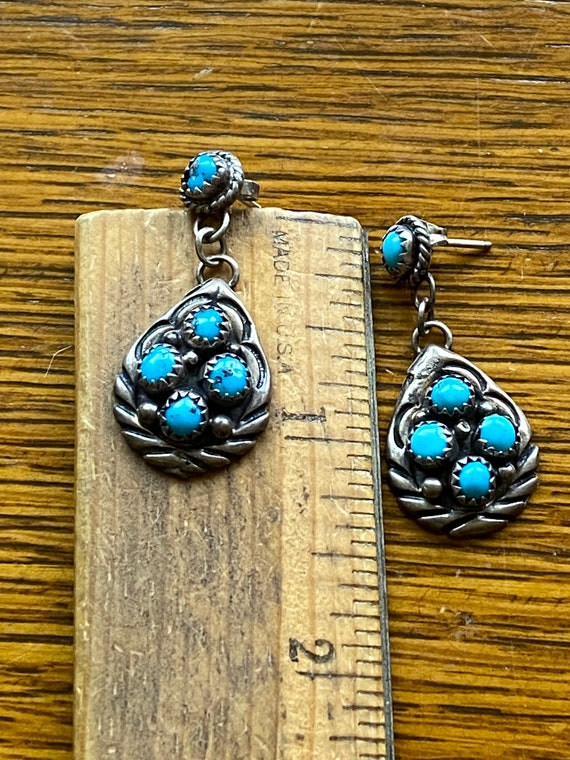 Vintage Navajo Sterling silver and Turquoise multi