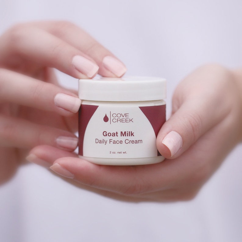 Goat Milk Daily Face Cream Moisturizer Etsy