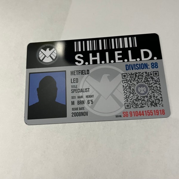 Custom Cosplay Id Card Etsy