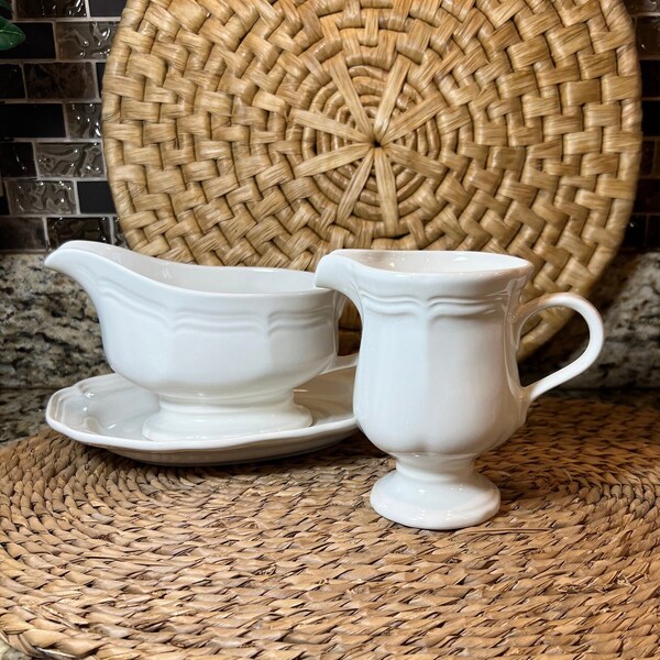 Antique Gravy Boat Etsy