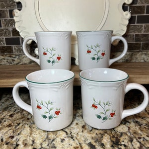 Pfaltzgraff Winterberry Coffee Mugs
