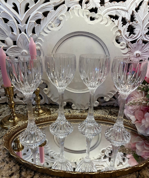 Mikasa Park Lane Crystal Hock Wine Glasses ~ Set of 4 ~ German Crystal  Goblets ~ Vintage Mikasa Park Lane Hock Wine Stems - Etsy