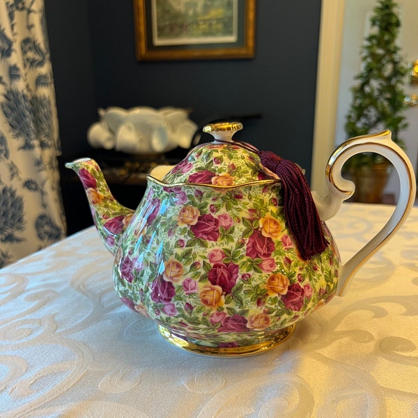 Chintz Teapots Etsy