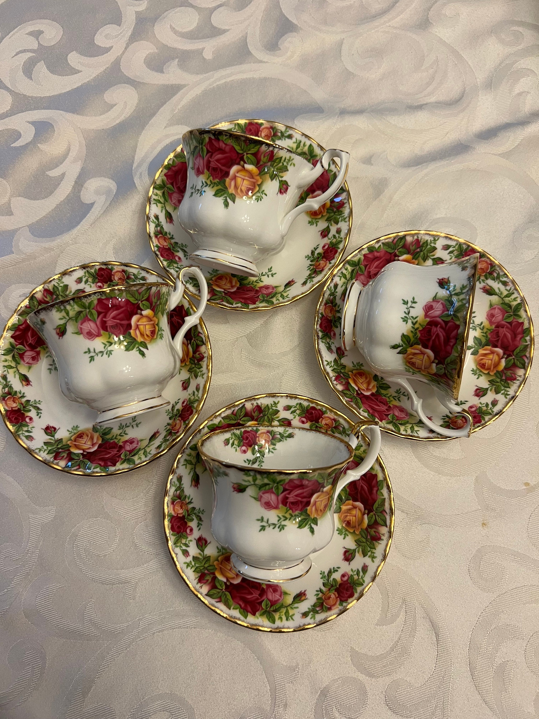 Royal Albert Old Country Roses Teacup and Saucer Etsy