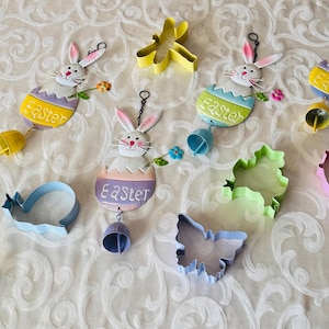 Williams Sonoma Garden Patch Cookie Cutters and Easter Bunny Rabbit Decor