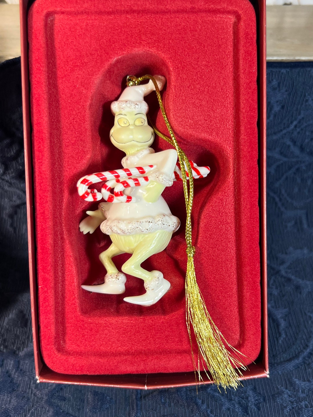 Lenox Grinch Christmas Ornament Collector Lenox Ornaments Dr Seuss