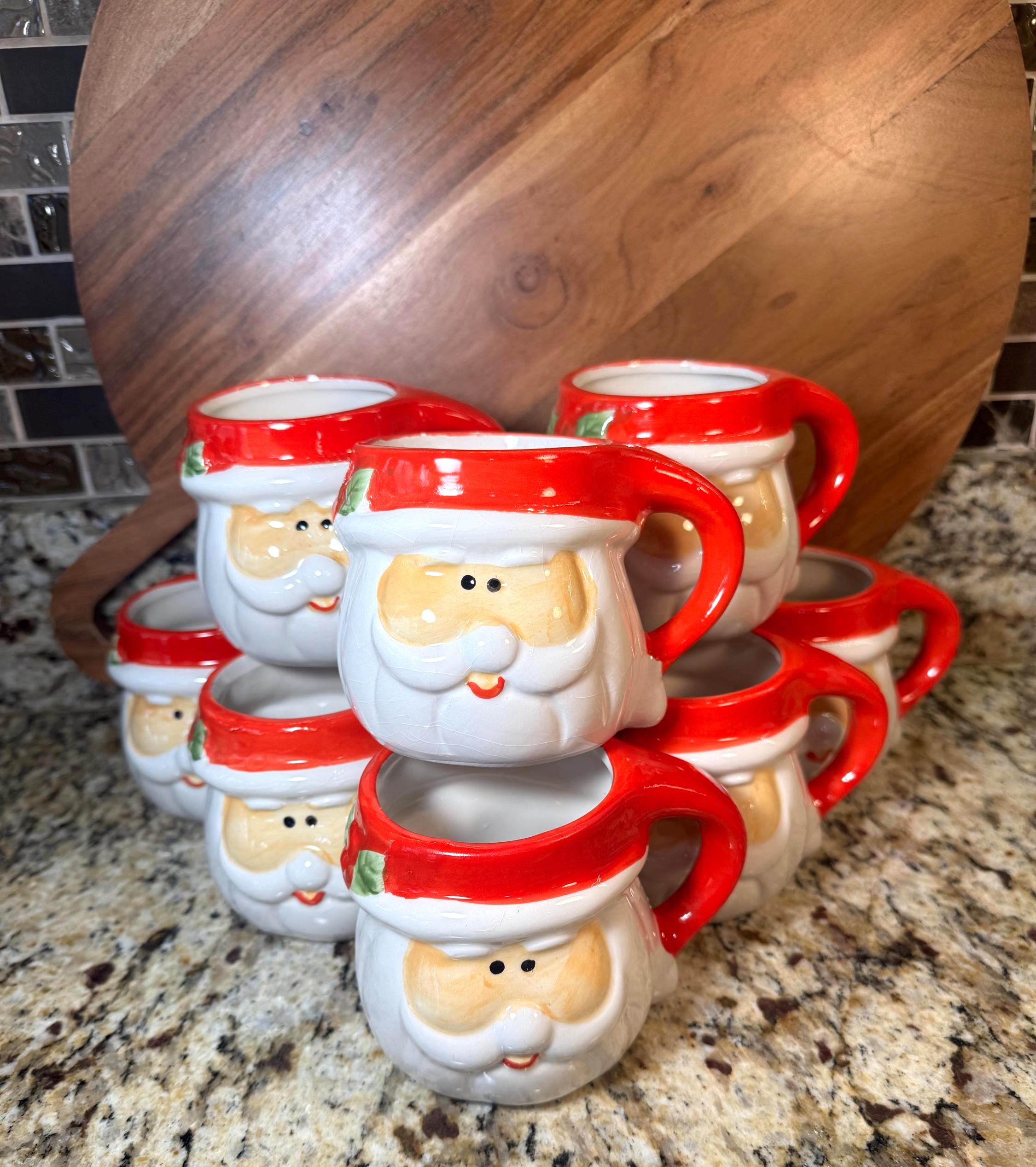 Ceramic Santa Vintage - Etsy