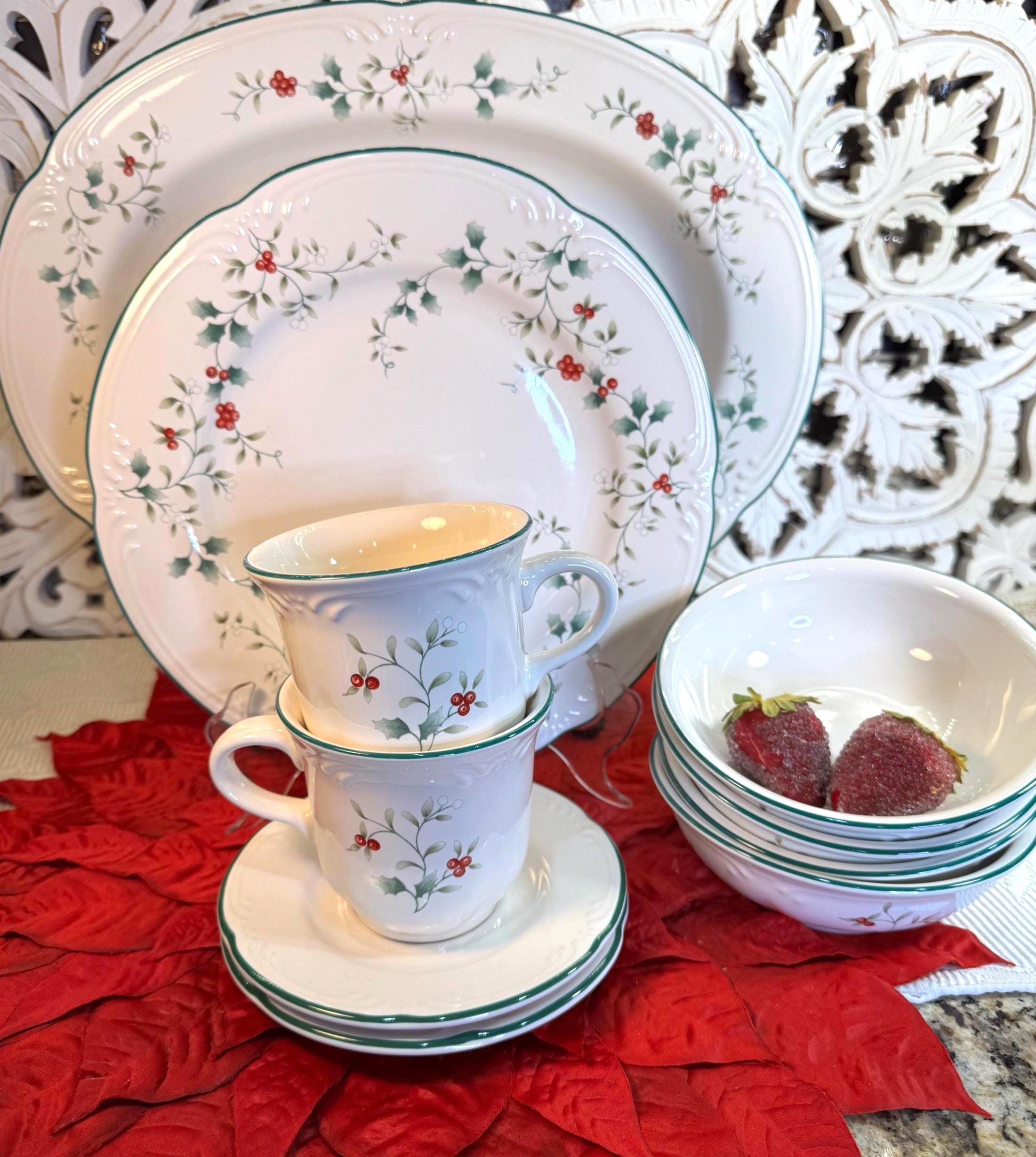 Pfaltzgraff Patterns Pfaltzgraff Red Ribbons Red Ribbon